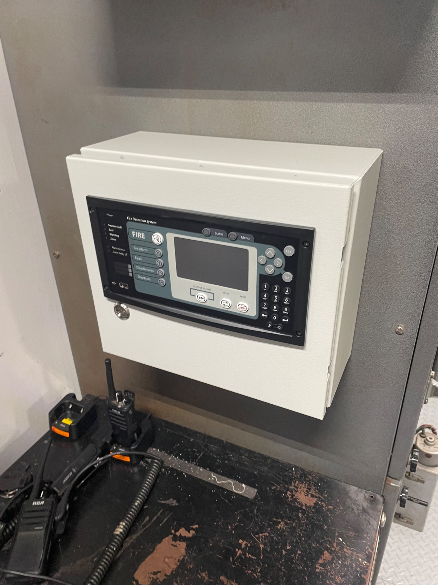 Fire detection panel